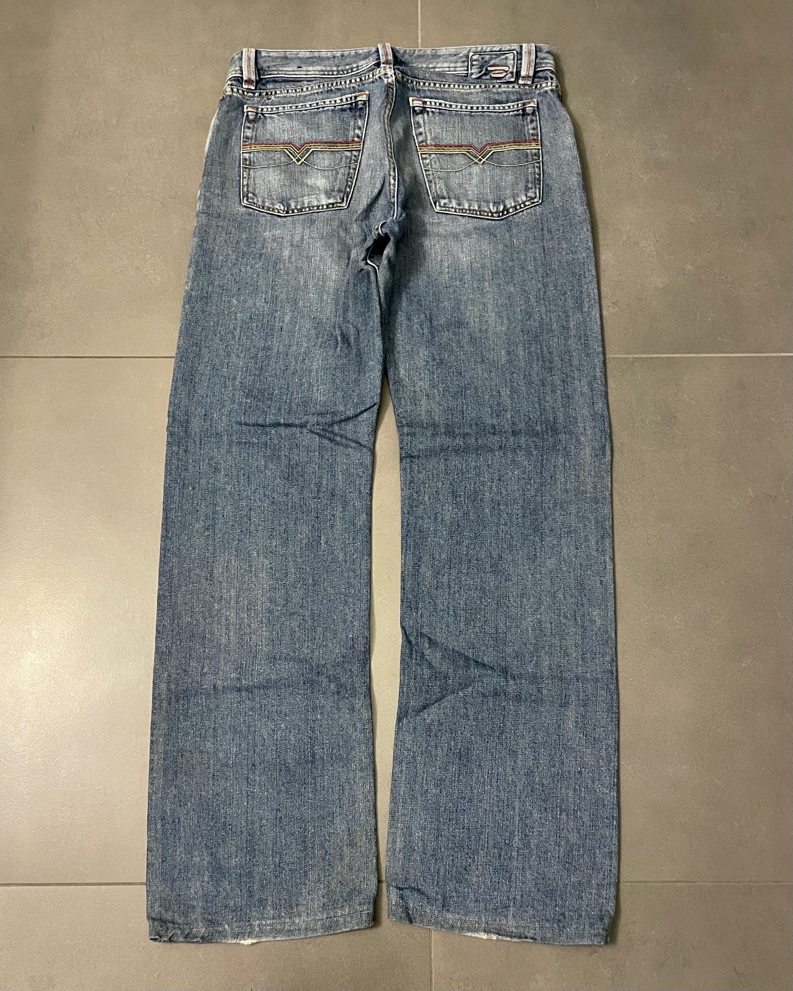 Diesel Straight Jeans - Size W33 L34