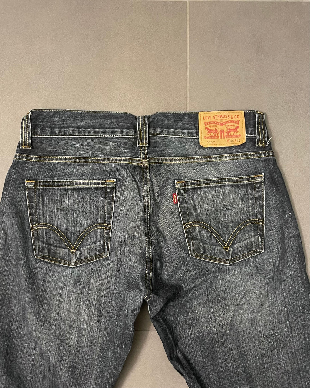 Levi's 506 Straight Jeans - Size W34 L34