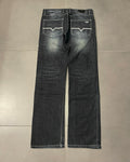 Straight Backprint Jeans - Size W34 L36