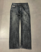 Diesel Straight Jeans - Size W34 L34