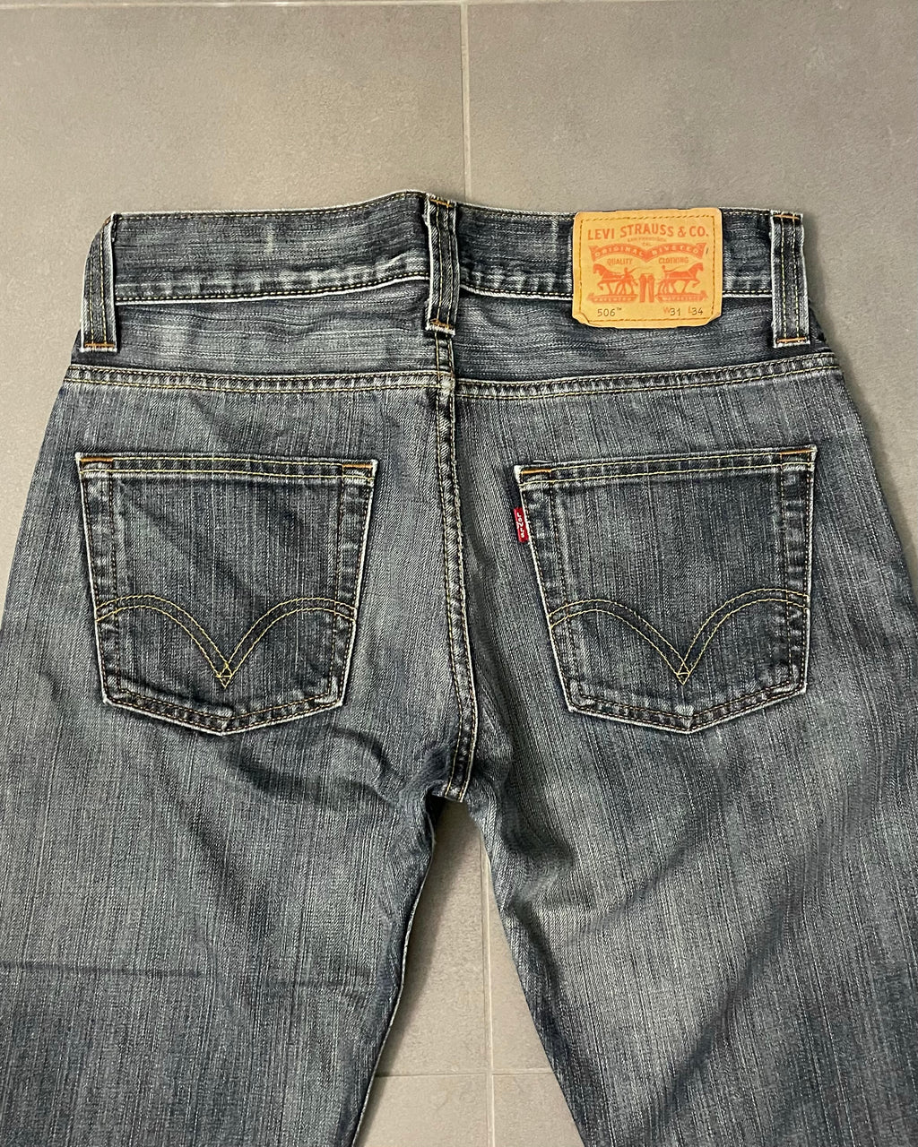Levi's 506 Straight Jeans - Size W31 L34