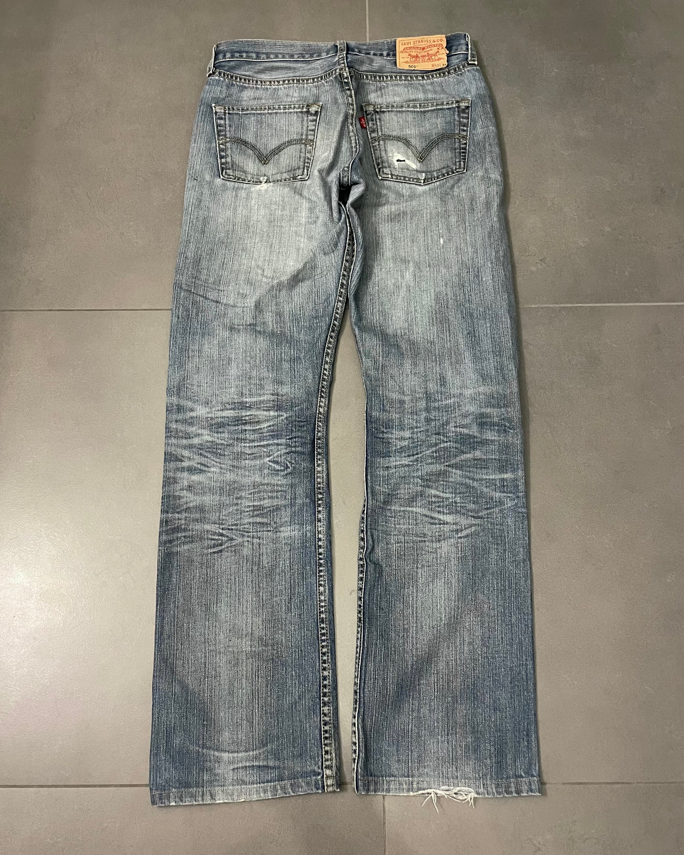 Levi's 501 Straight Jeans - Size W30 L34