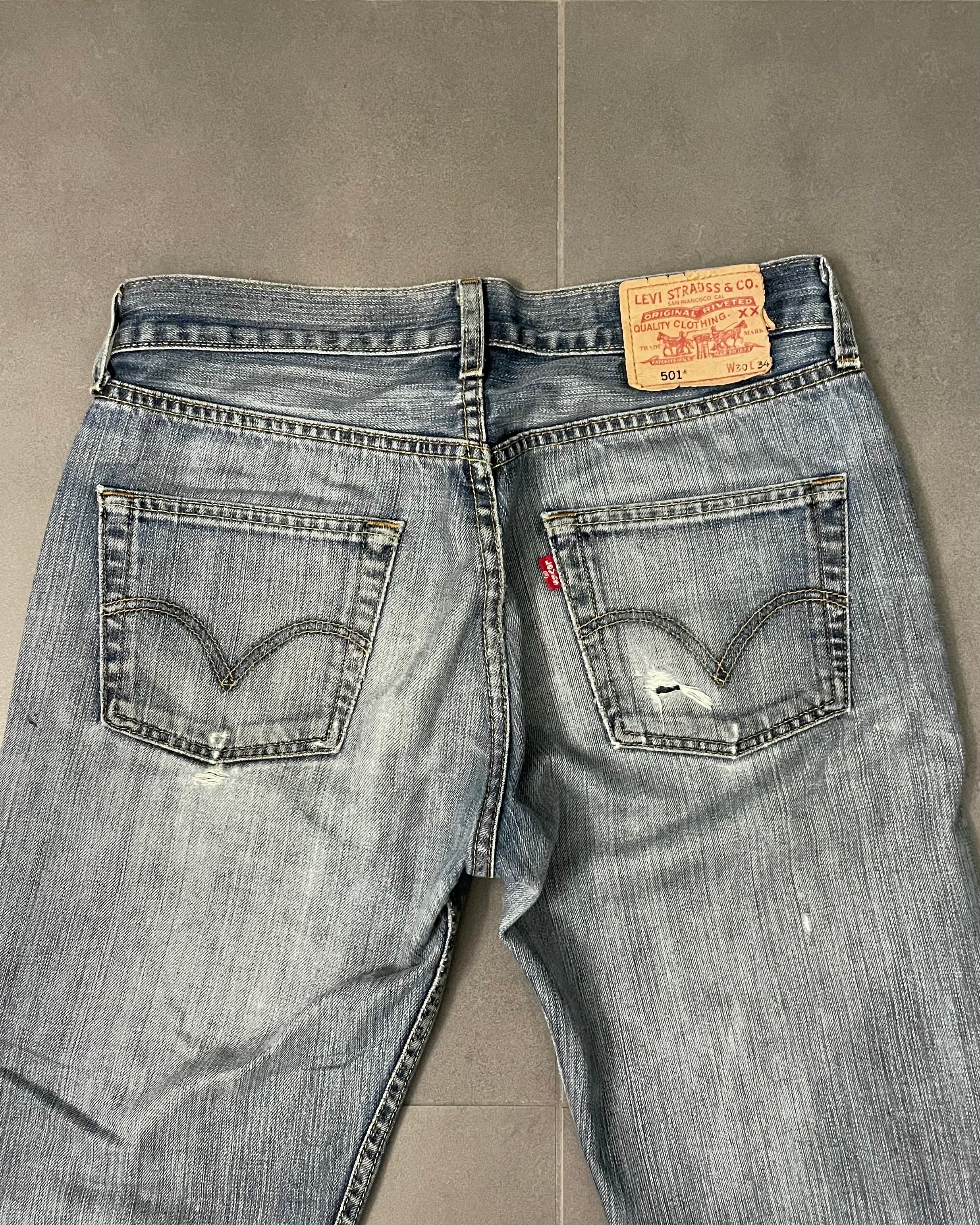 Levi's 501 Straight Jeans - Size W30 L34