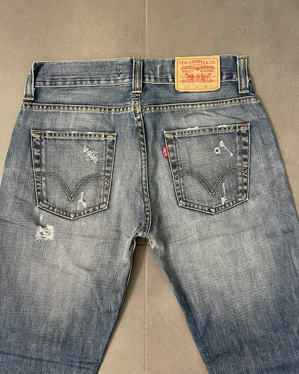 Levi's 506 Straight Jeans - Size W31 L32