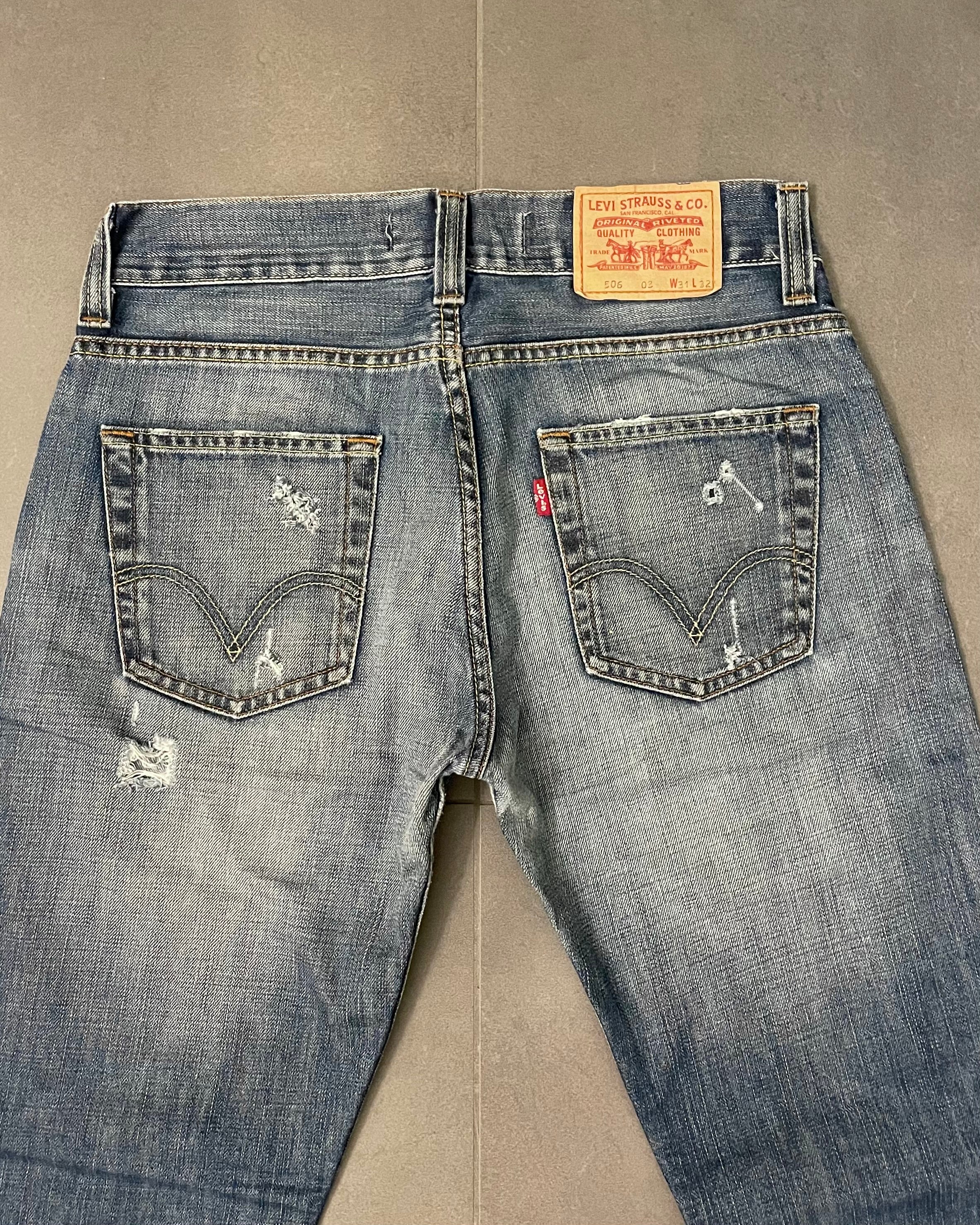 Levi's 506 Straight Jeans - Size W31 L32