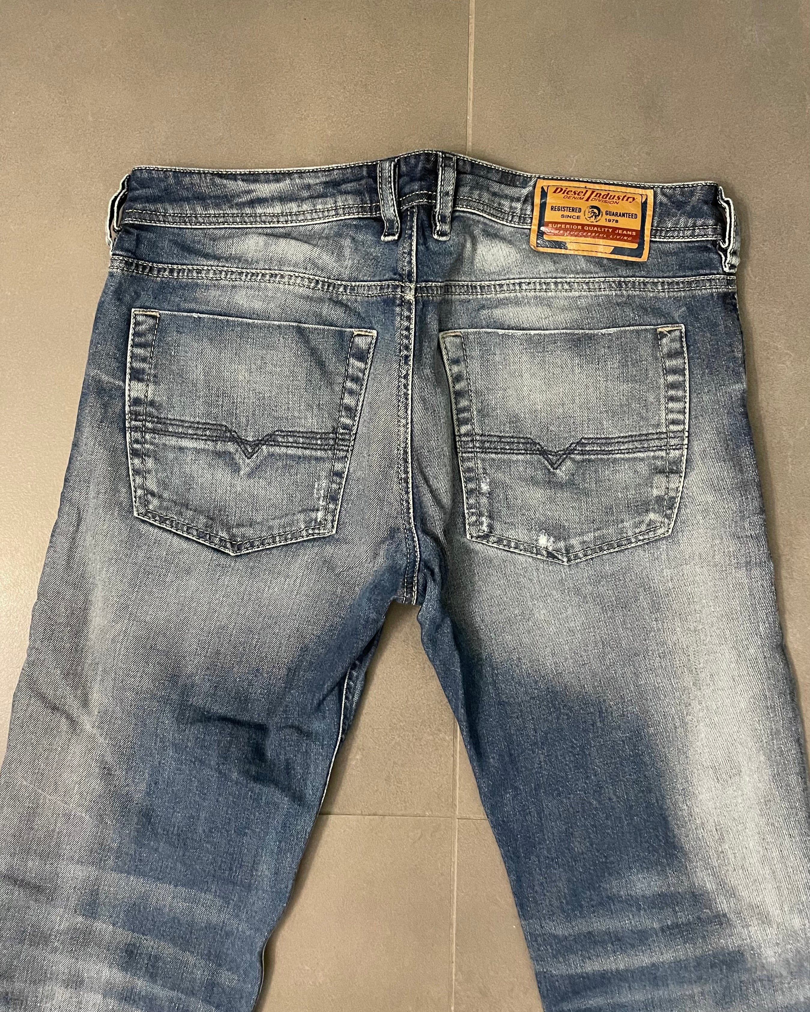 Diesel Washed Bootcut Jeans - Size W32 L32