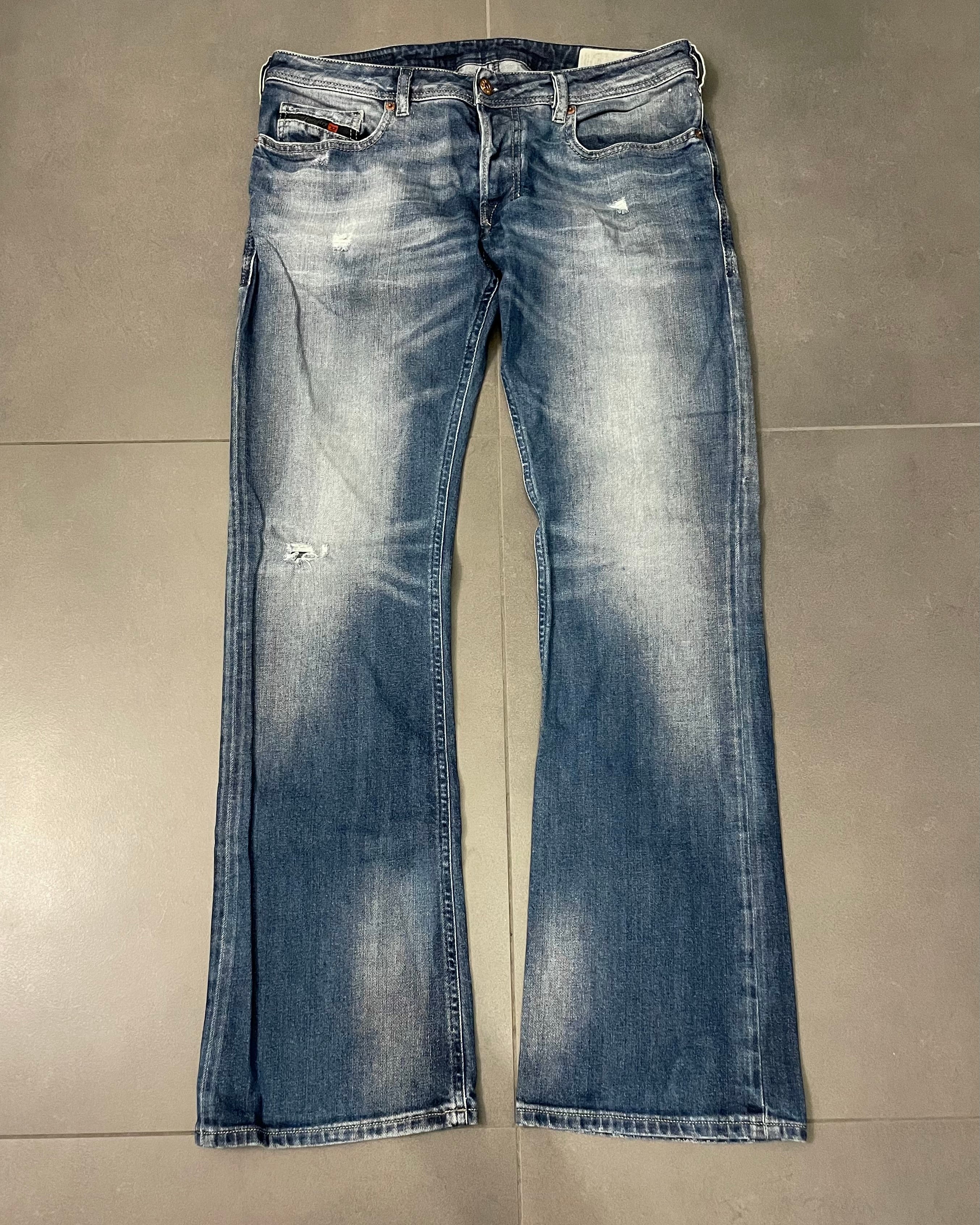 Diesel Washed Bootcut Jeans - Size W32 L32
