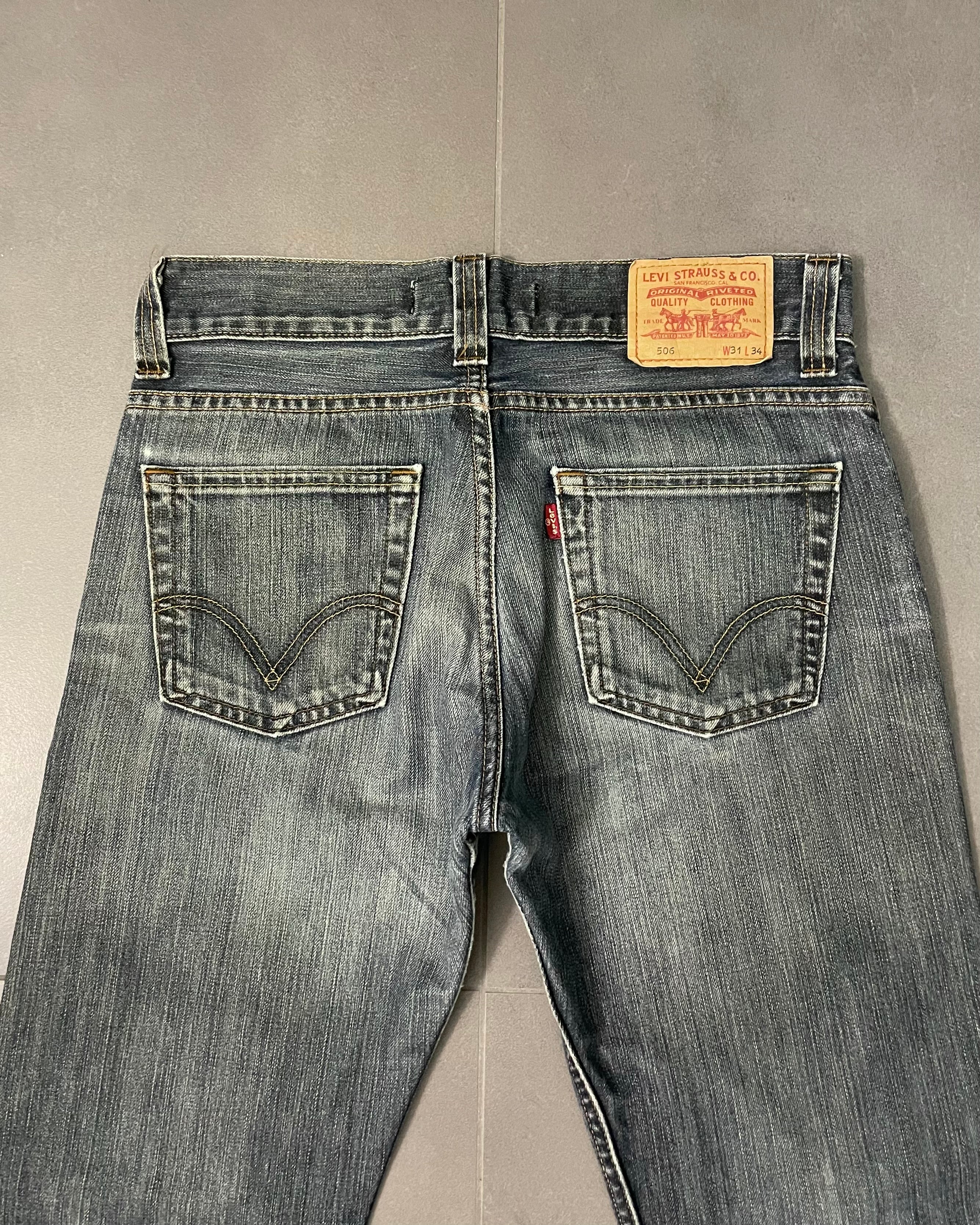 Levi's 506 Straight Jeans - Size W31 L34