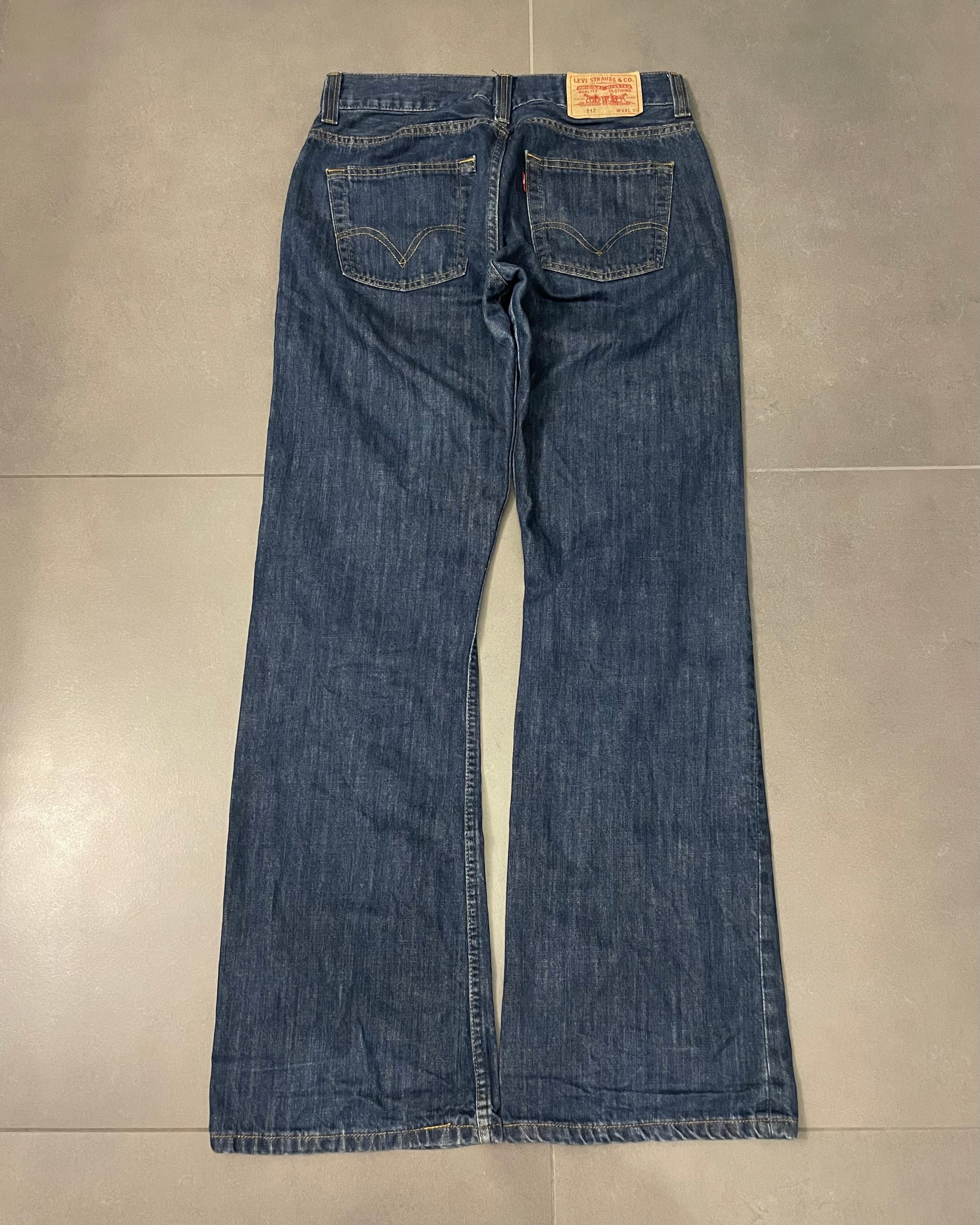 Levi's 512 Bootcut Jeans - Size W33 L34