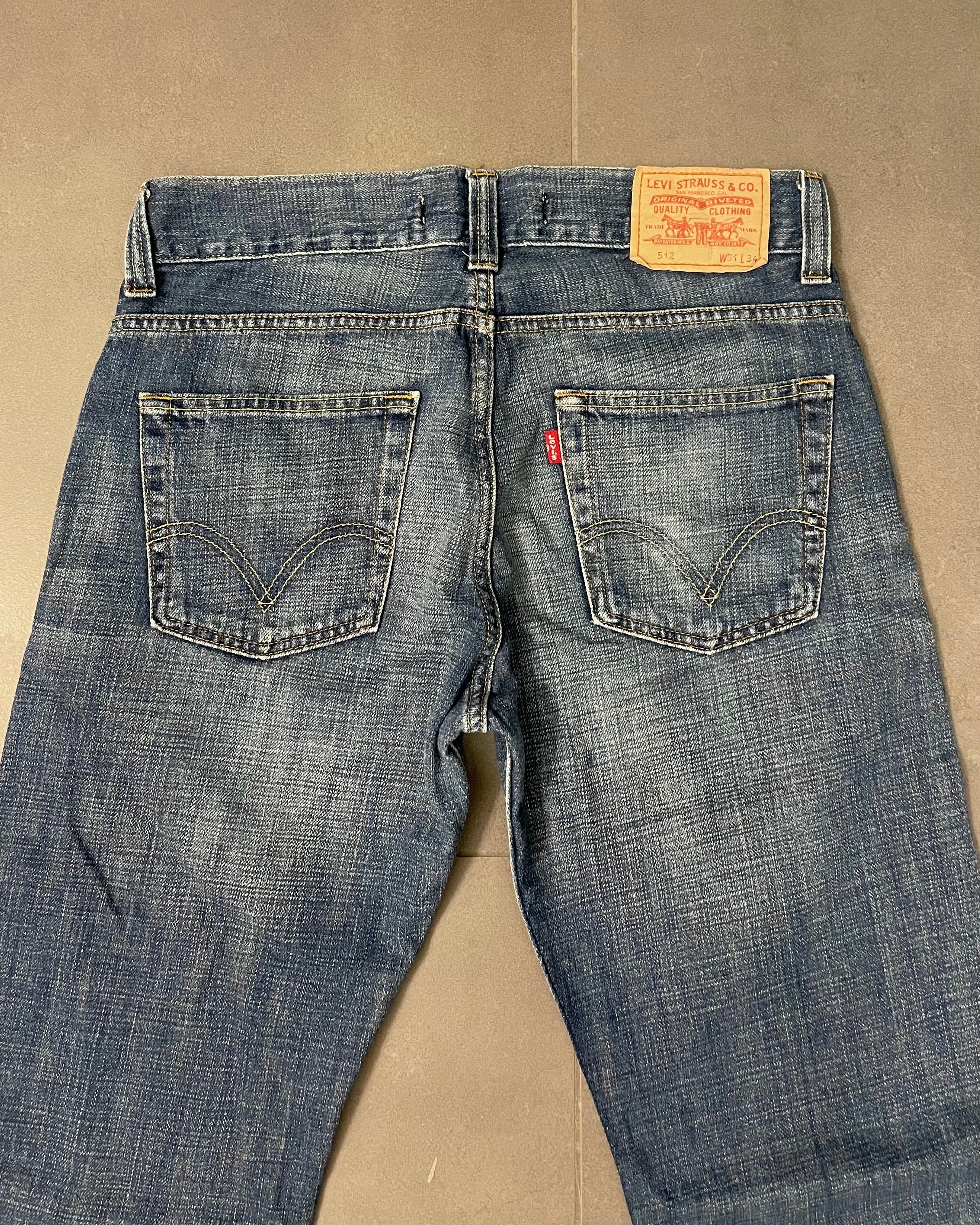 Levi's 512 Bootcut Jeans - Size W31 L34