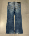 Diesel Backprint Bootcut Jeans - Size W32 L32