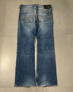 Diesel Backprint Bootcut Jeans - Size W32 L32
