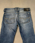 Diesel Backprint Bootcut Jeans - Size W32 L32