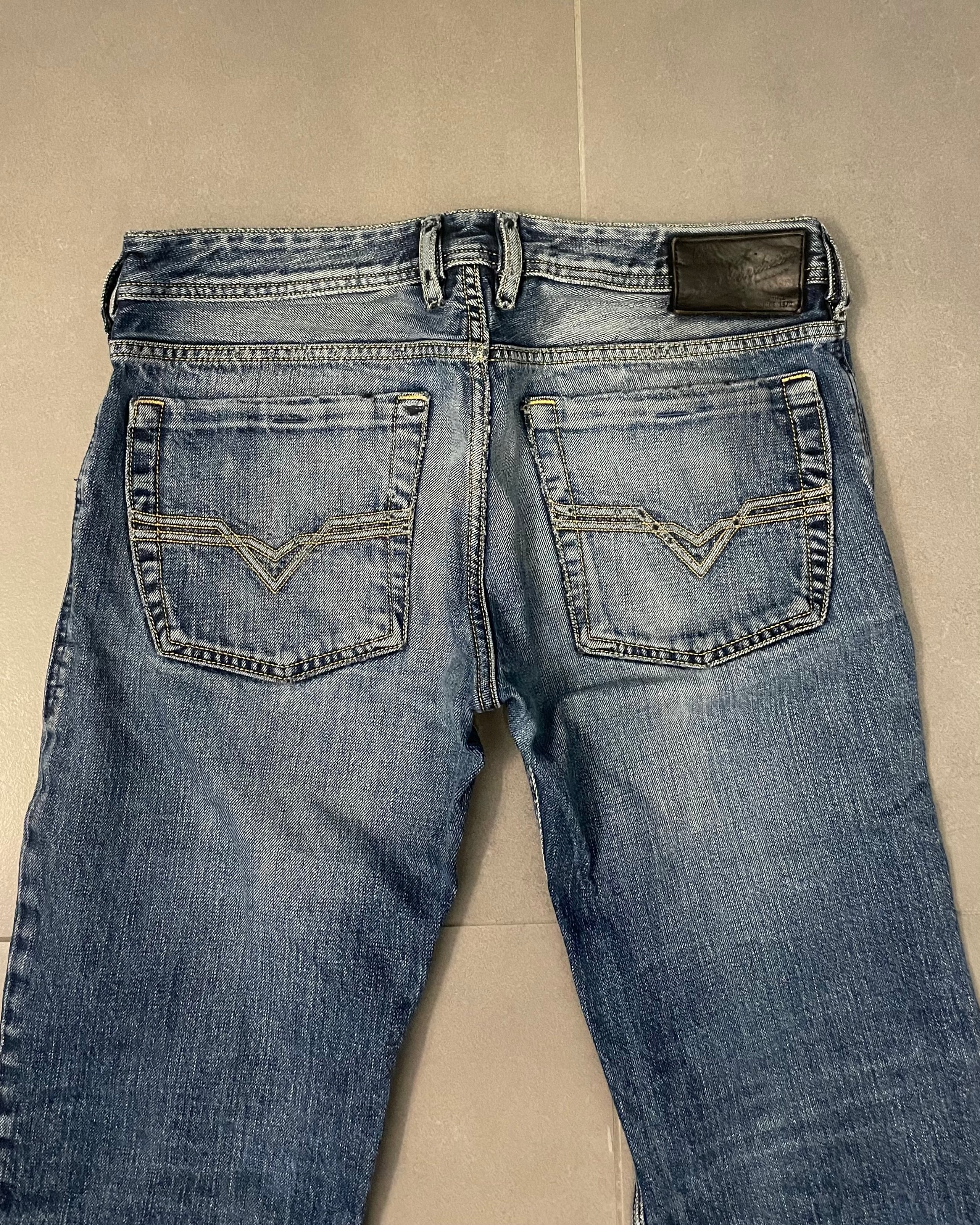 Diesel Backprint Bootcut Jeans - Size W32 L32