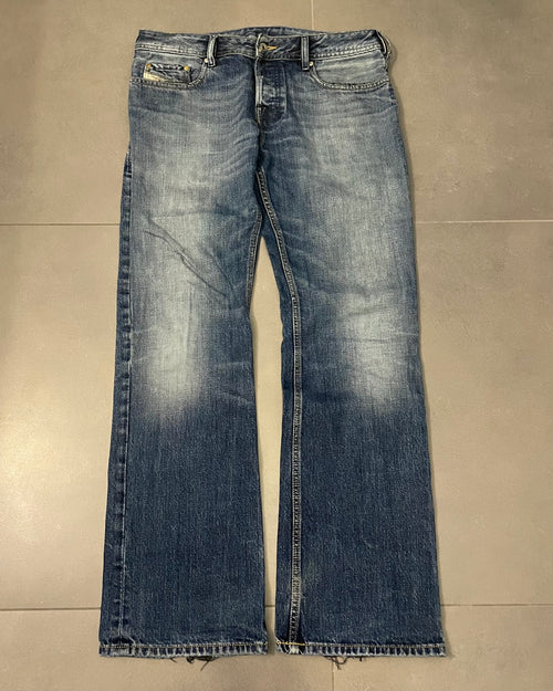 Diesel Backprint Bootcut Jeans - Size W32 L32